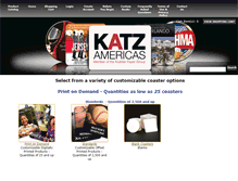Tablet Screenshot of estore.katzamericas.com